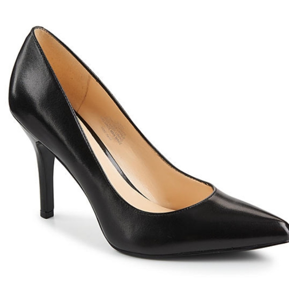 Nine West Shimmer Black Pump